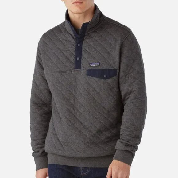 Patagonia Men's Organic Cotton Quilt Snap-T® Pullover - Picture 3 of 3